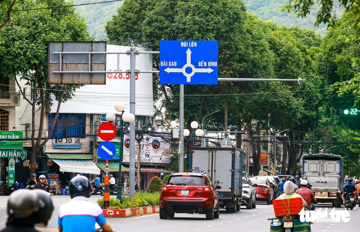Điểm kết nối của tuyến đường vượt biển Cần Giờ nằm tại khu vực Tam Thắng, nơi giao với trục đường 30-4 và đường quy hoạch Sao Mai - Bến Đình, từ đó liên thông vào mạng lưới giao thông nội đô và khu vực ven biển hiện hữu