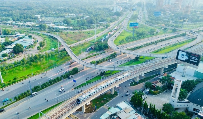Tuyến metro số 1 sẽ được k&eacute;o d&agrave;i đến s&acirc;n bay Long Th&agrave;nh