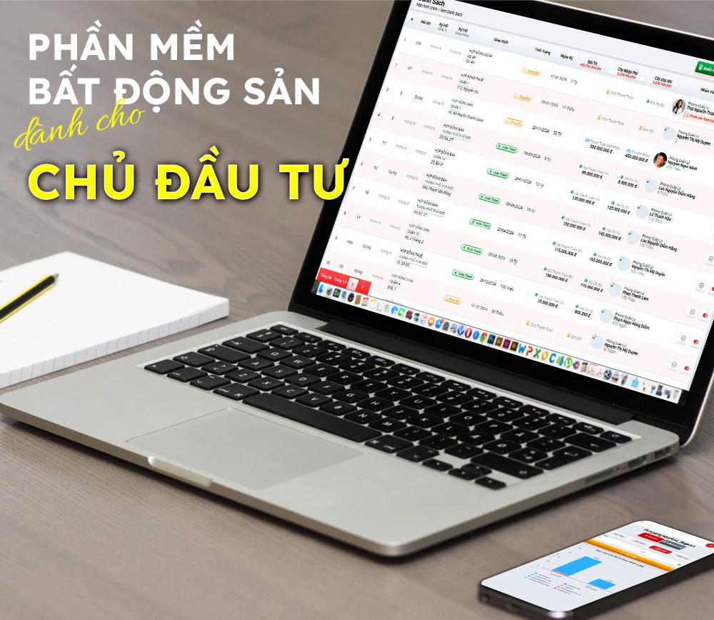 Phần mềm quản lý bất động sản dành cho chủ đầu tư