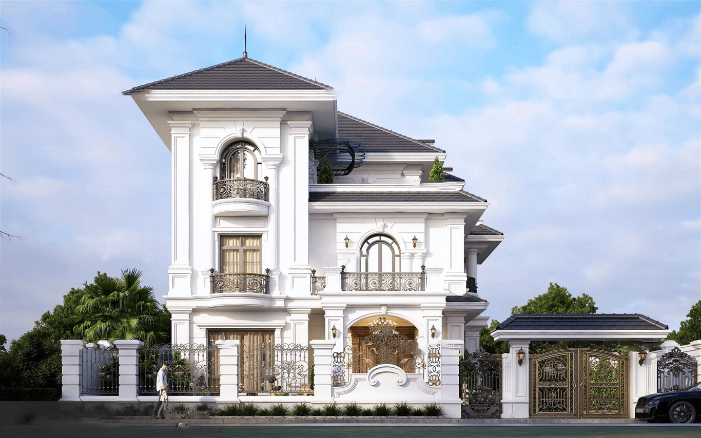 Phong cách kiến trúc Luxury hướng đến sự xa hoa