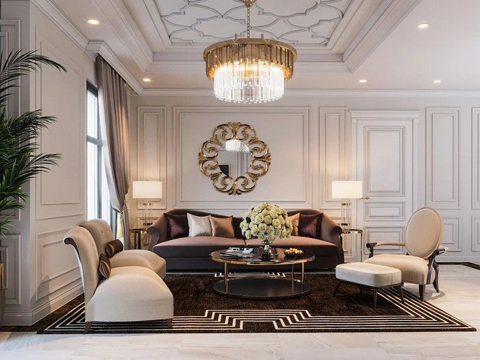 Phong cách nội thất tân cổ điển