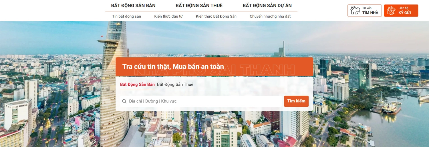 Website giúp thể hiện thông tin nhà cụ thể hơn