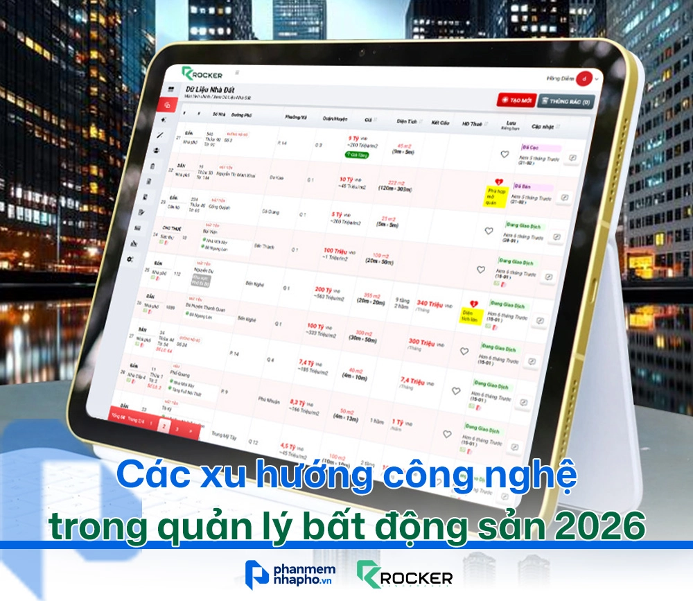 Bất động sản năm 2026 sẽ được quản lý bởi công nghệ và AI