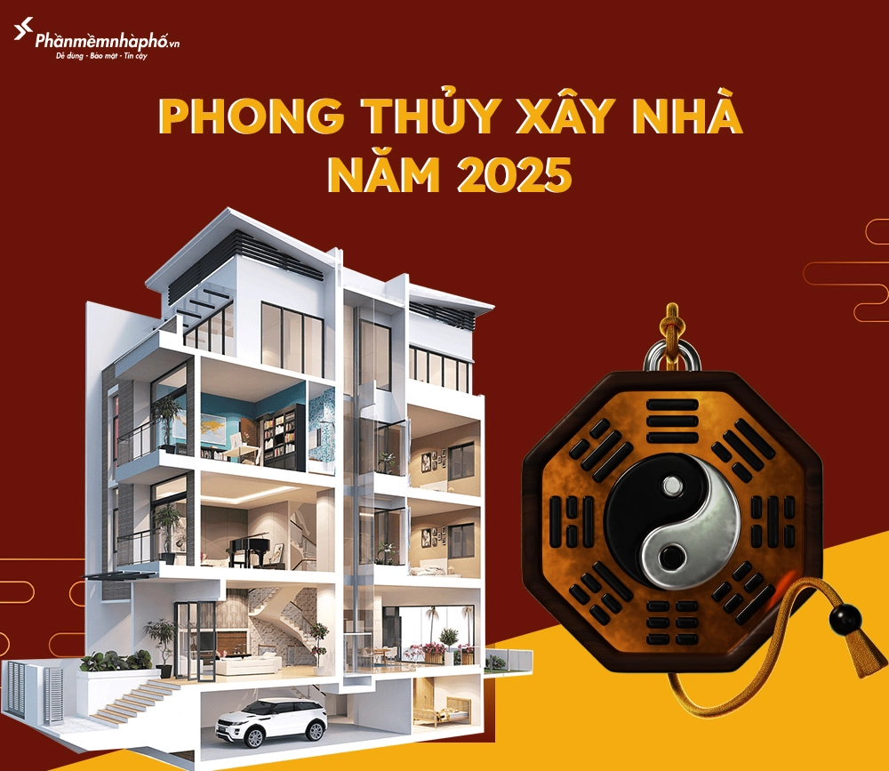 Phong thủy hướng nhà năm 2025