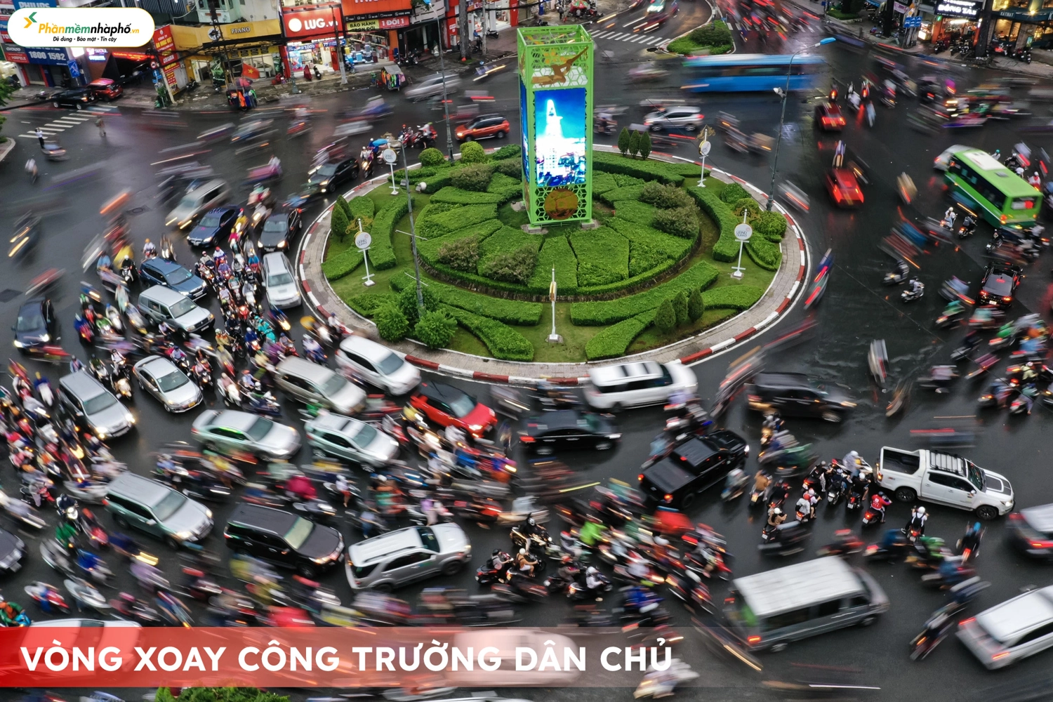 Vòng xoay công trường dân chủ